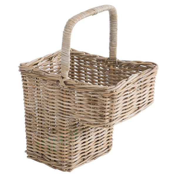 Red Hamper Stair Rectangular Wicker Basket Wayfair.co.uk